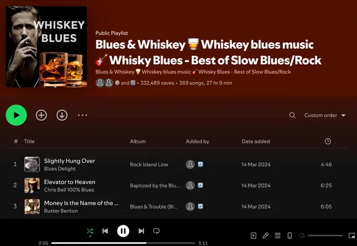Playlist example